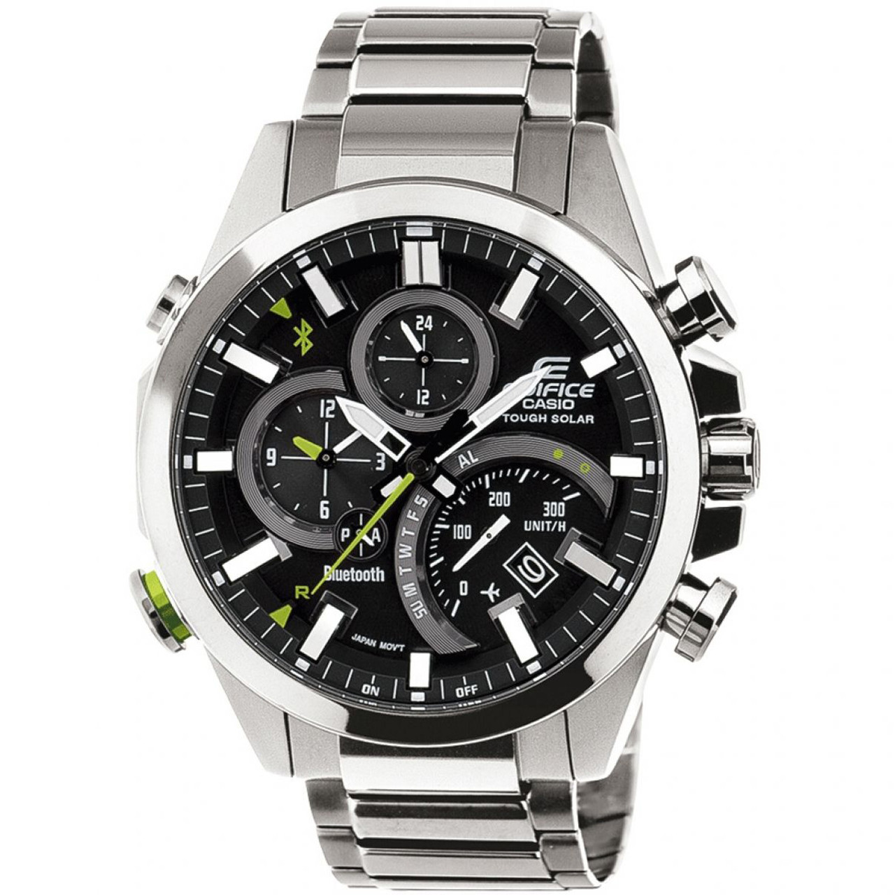 Casio Edifice Bluetooth Tough Solar Black Watch EQB-500D-1AER