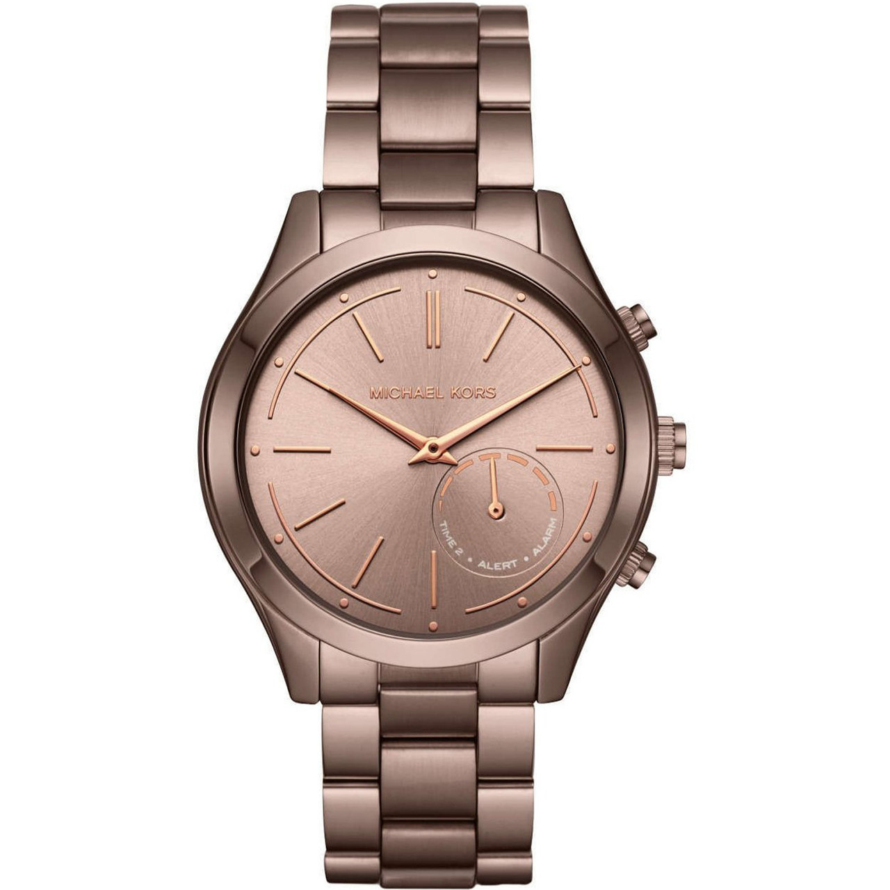 michael kors men's ionic plated grayson smart watch