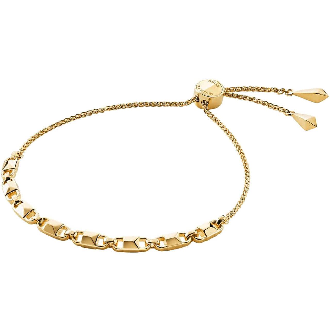 Michael Kors 14K Gold Plated Slider Bracelet MKC1007AA710