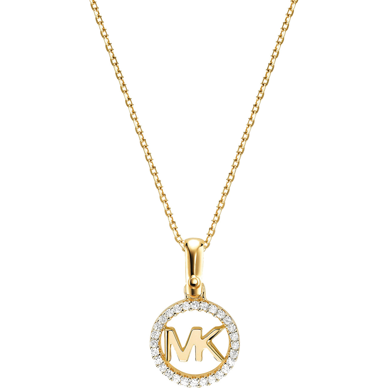 michael kors pave necklace