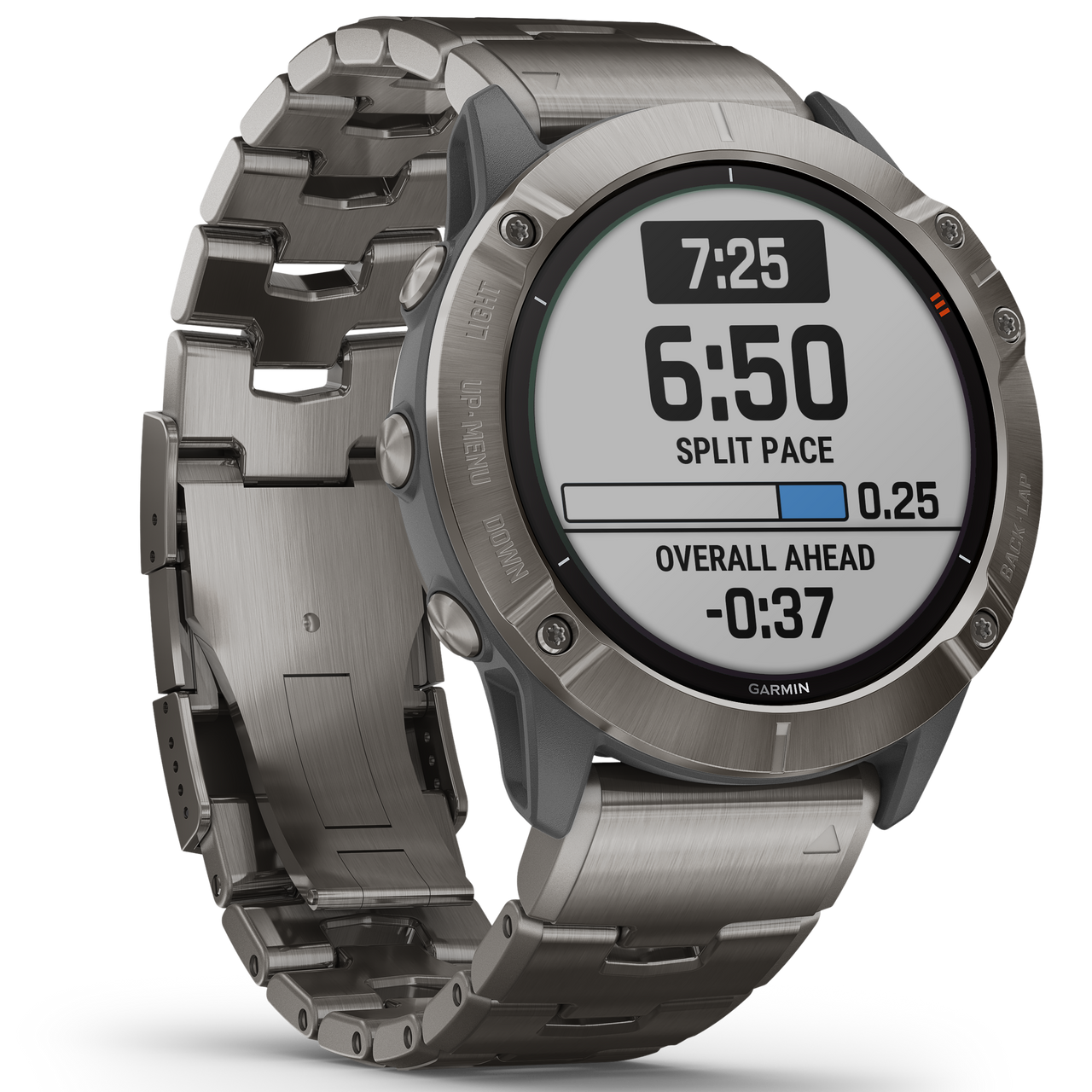 Garmin Fenix 6X Pro Solar Titanium Watch 010-02157-24