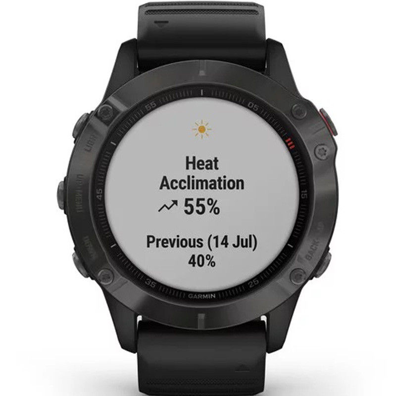 Garmin Fenix 6 Pro and Sapphire Carbon 47MM Watch 010-02158-11 Garmin Fenix 6 Pro and Sapphire Carbon 47MM Watch 010-02158-11