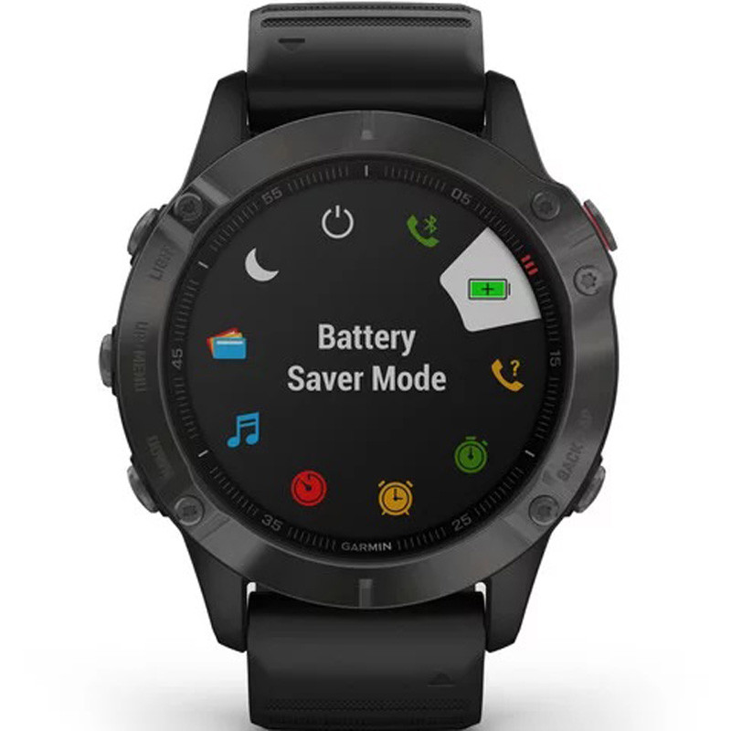 Garmin Fenix Pro and Sapphire Carbon 47MM Watch 010-02158-11