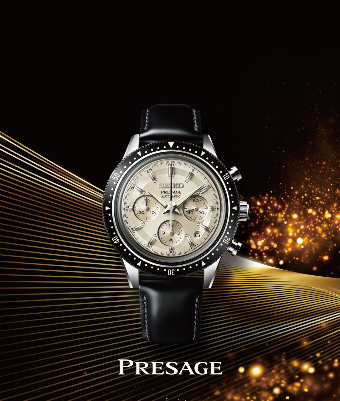 Seiko Presage 55th Anniversary Limited Edition Chronograph Watch SRQ031J1