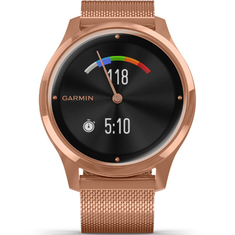 Garmin Vivomove Luxe Rose Gold Smartwatch 010-02241-04