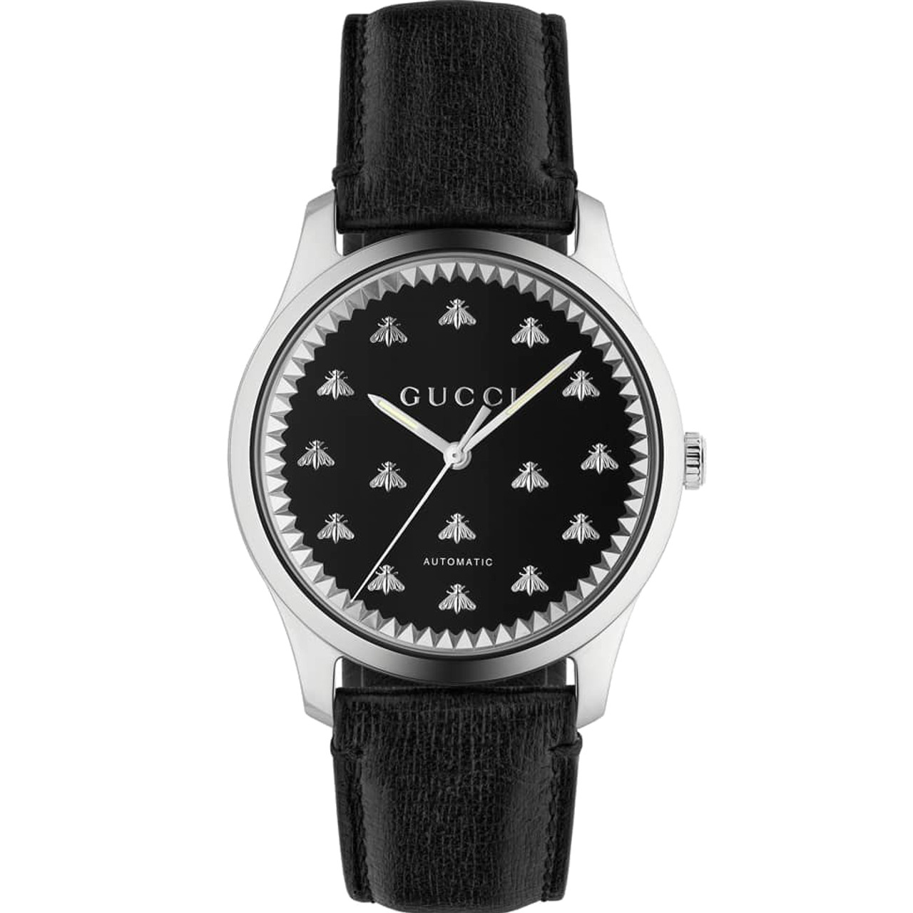 Gucci watch clearance black strap