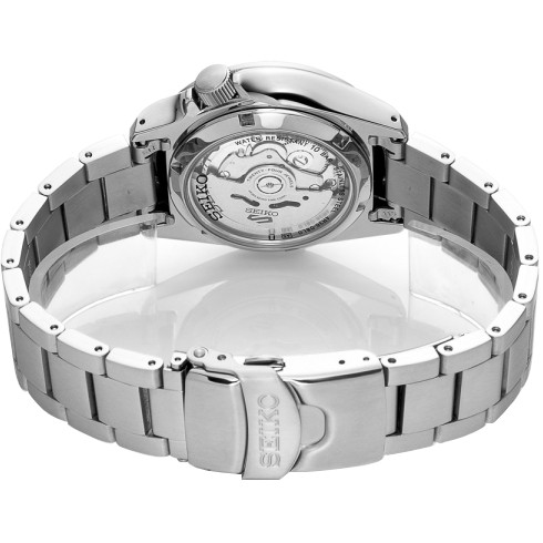 Seiko 5 Automatic Blue Dial Day Date Bracelet Watch SRPE53K1