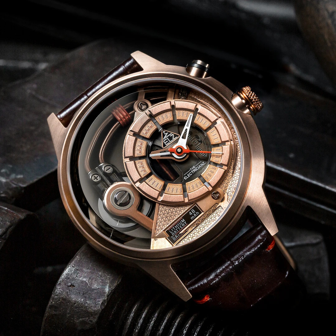 The Electricianz The Soprano Z Rose Gold Dial Watch ZZ-A3C/03