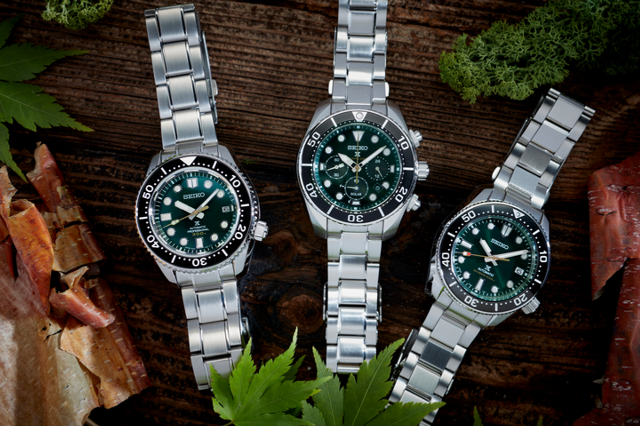 Seiko prospex sales green limited edition