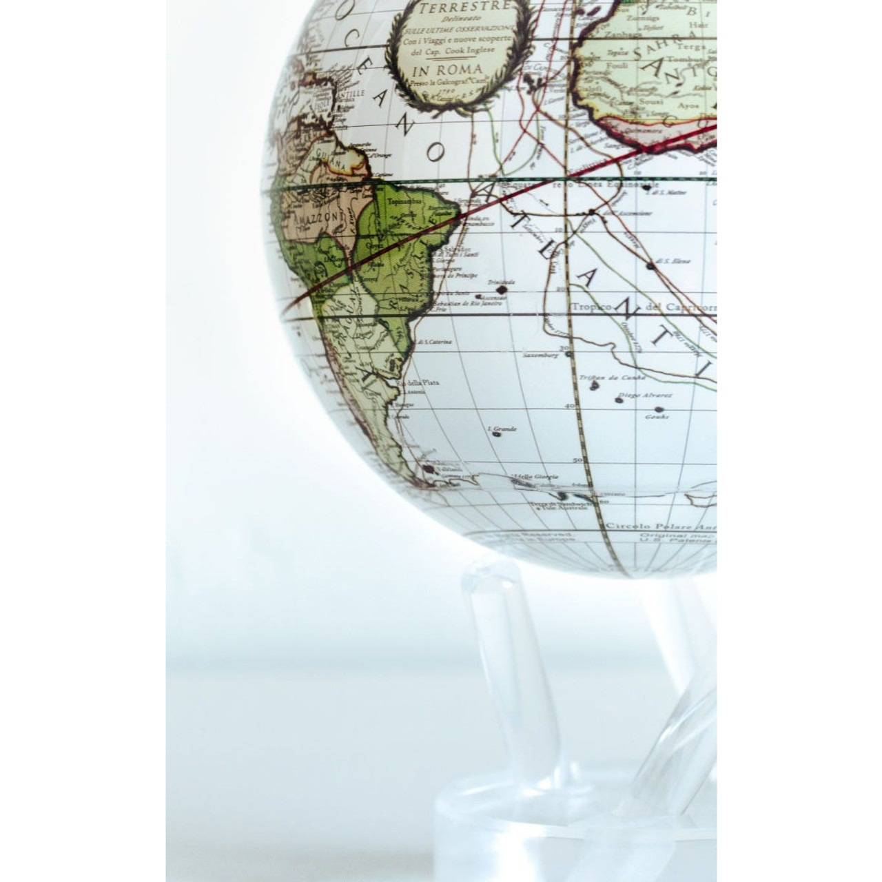 MOVA Globe, Antique Terrestrial White 4.5