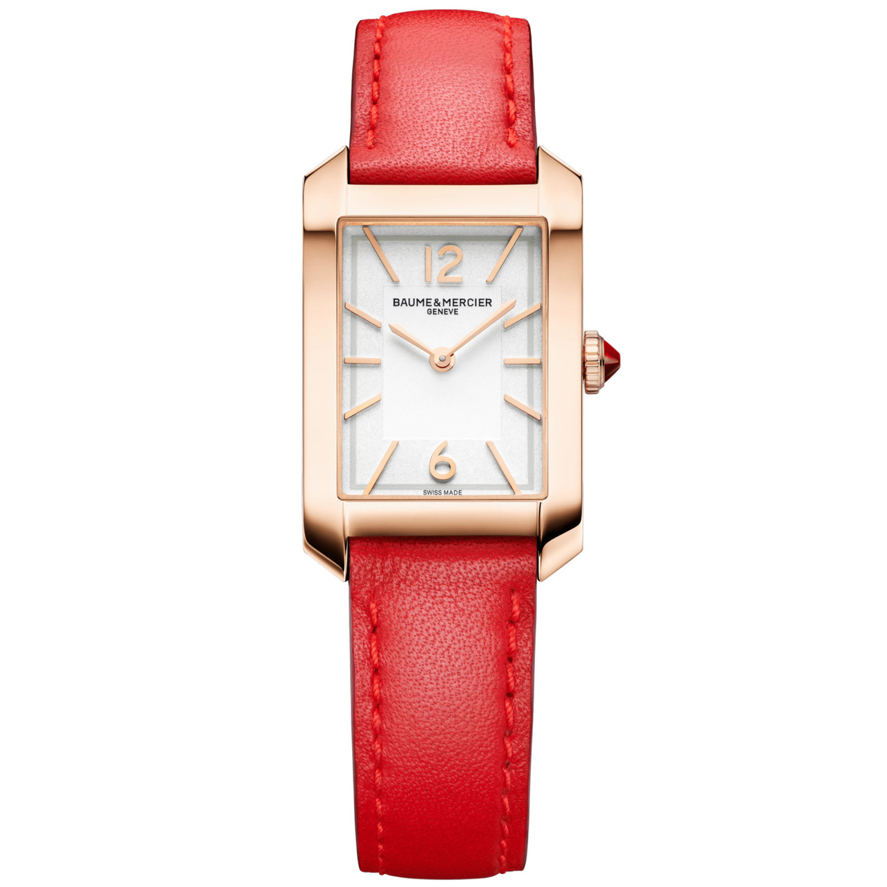 Baume Et Mercier Hampton 18 Carat Rose Gold Strap Watch 10628