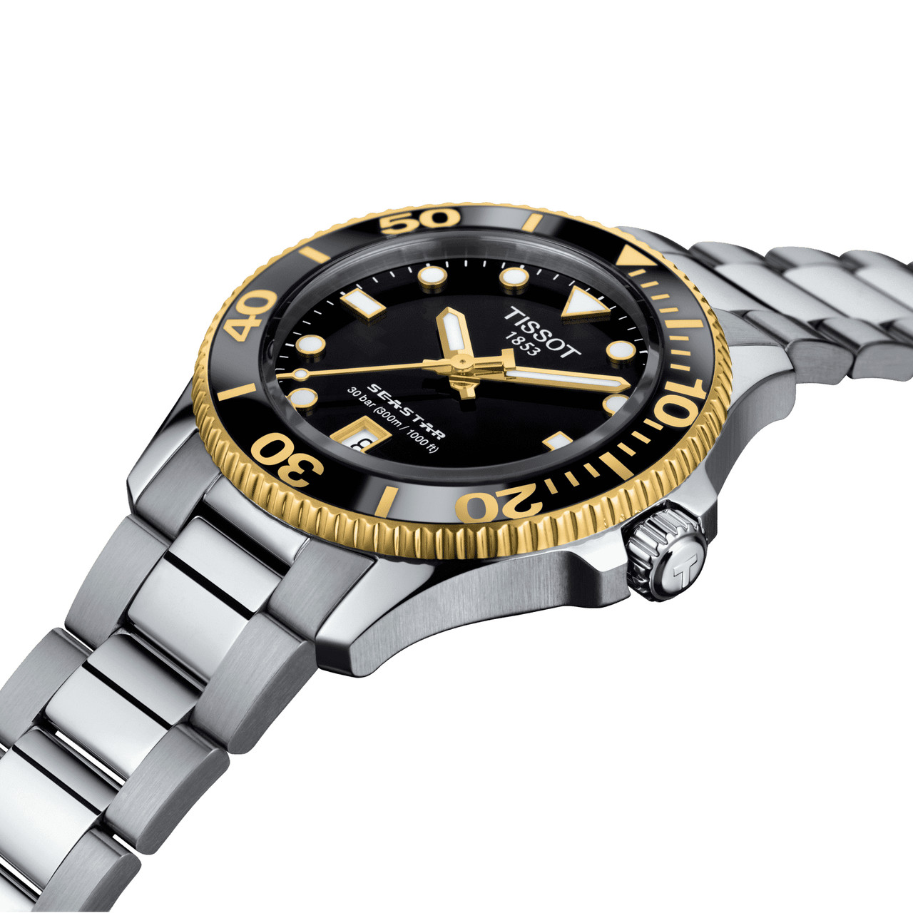 Tissot T-Sport SeaStar 1000 Black Dial Watch T1202102105100