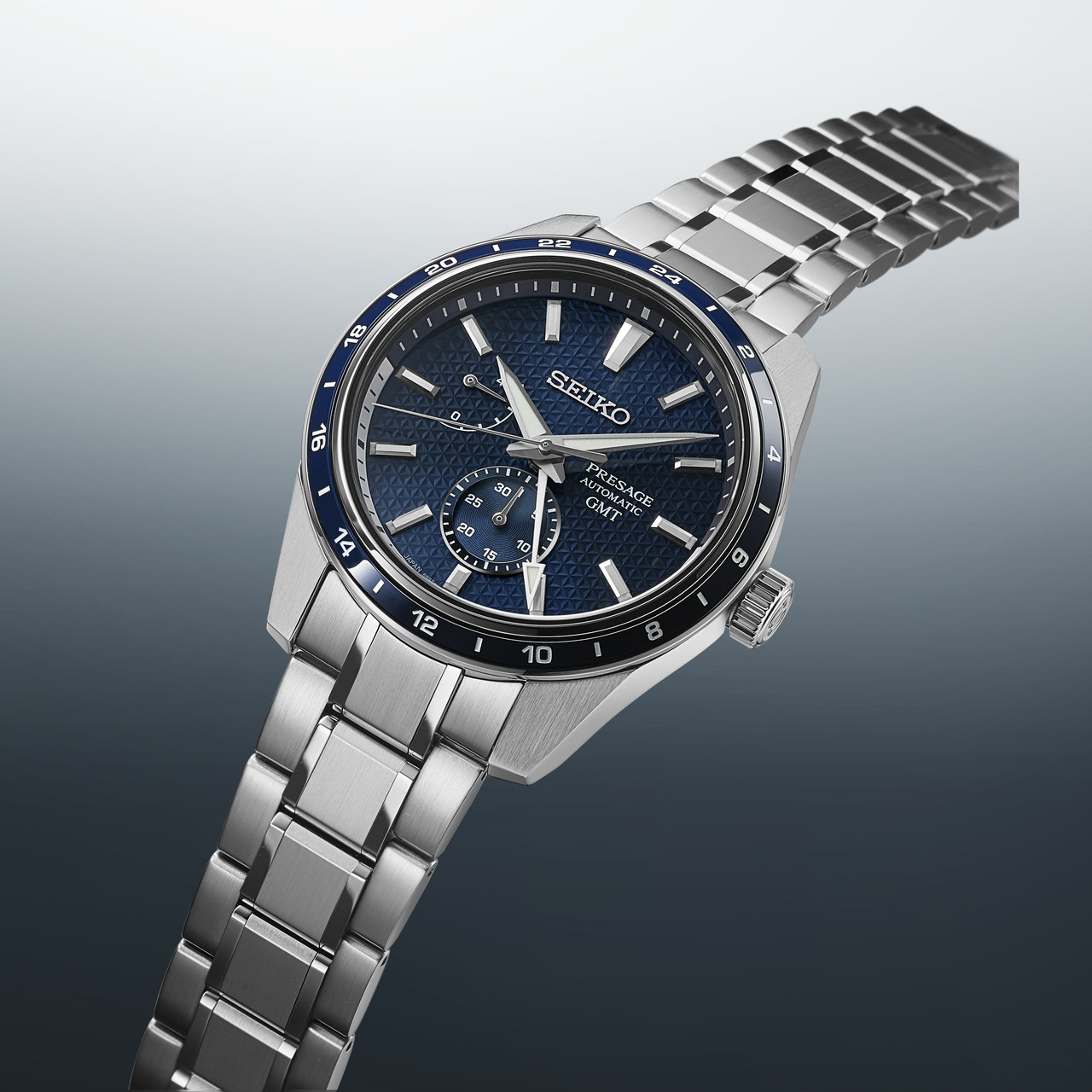 SPB303J1 Seiko Presage Sharp Edged GMT Limited Edition Ao-Fuji Watch