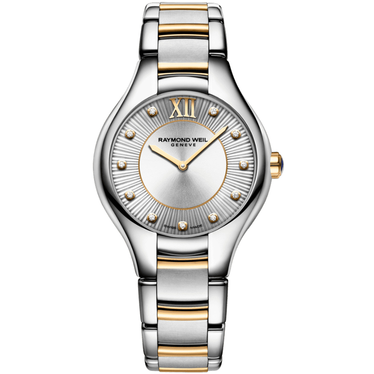 Raymond Weil Noemia Ladies Diamond Two Tone Bracelet Watch 5132