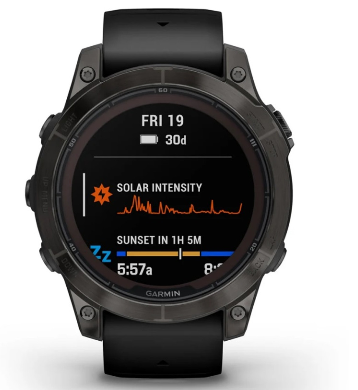 Garmin Fenix 7 Pro Sapphire Solar 47MM Grey DLC Watch 010 02777 11