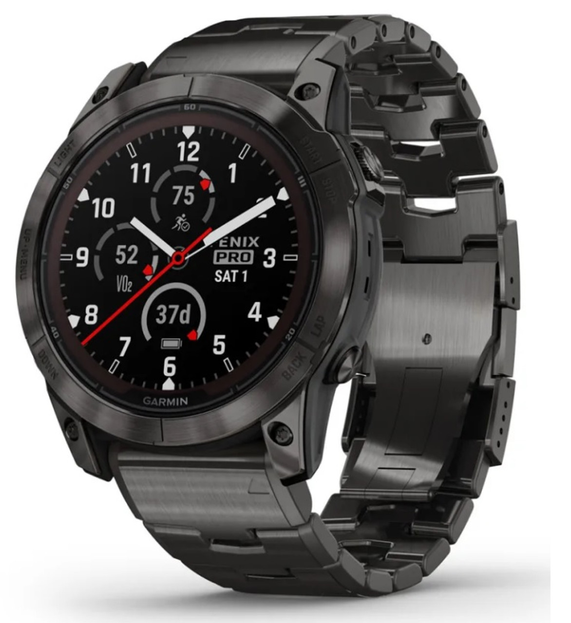 Garmin Fenix 7 Pro Sapphire Solar 51MM Titanium Watch 010-02778-30