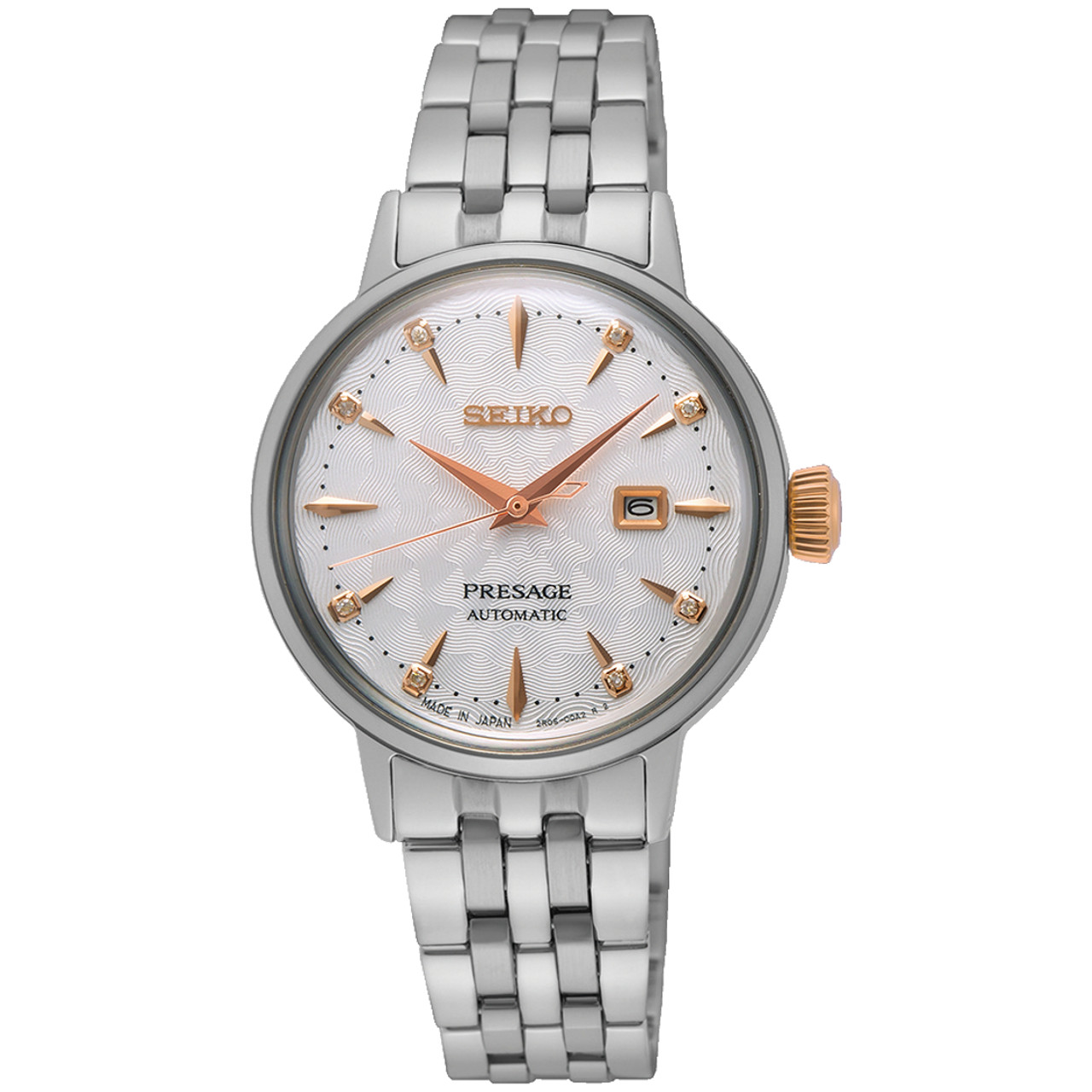 Seiko Presage Clover Club Diamond Cocktail Watch SRE009J1