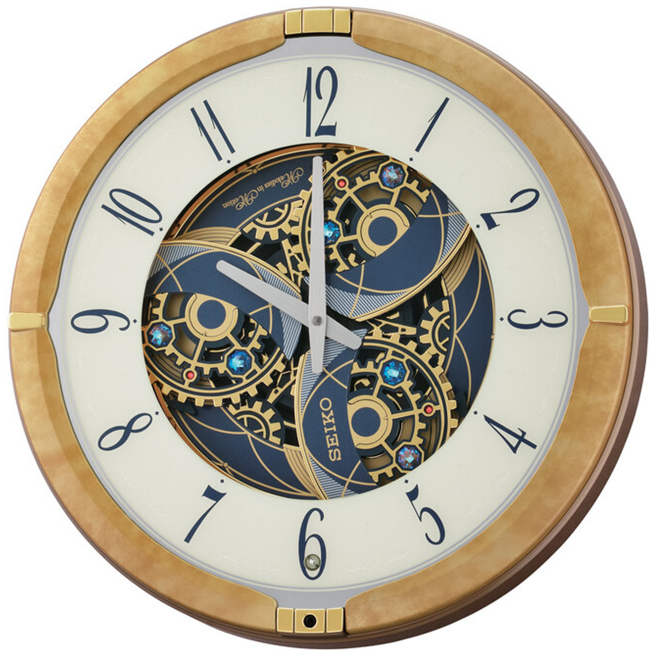 Seiko Melodies in Motion Musical Wall Clock QXM387G