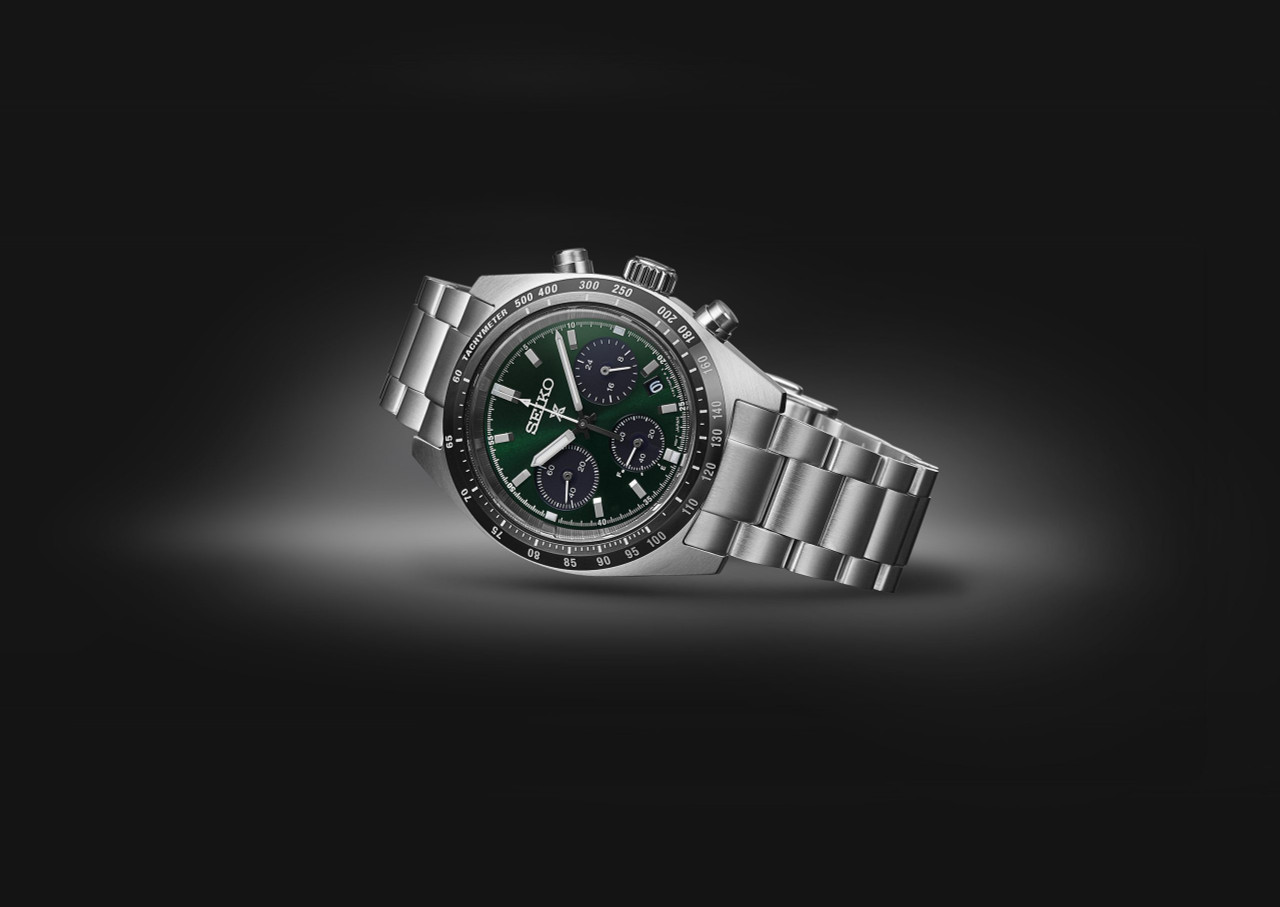 SSC933P1 Seiko Prospex Speedtimer Green Dial Solar Watch