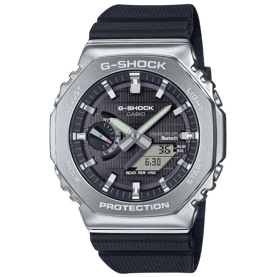 G-Shock Metal Covered 2100 Bluetooth Watch GBM-2100-1AER