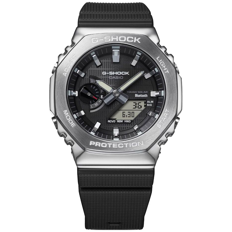 G-Shock Metal Covered 2100 Bluetooth Watch GBM-2100-1AER
