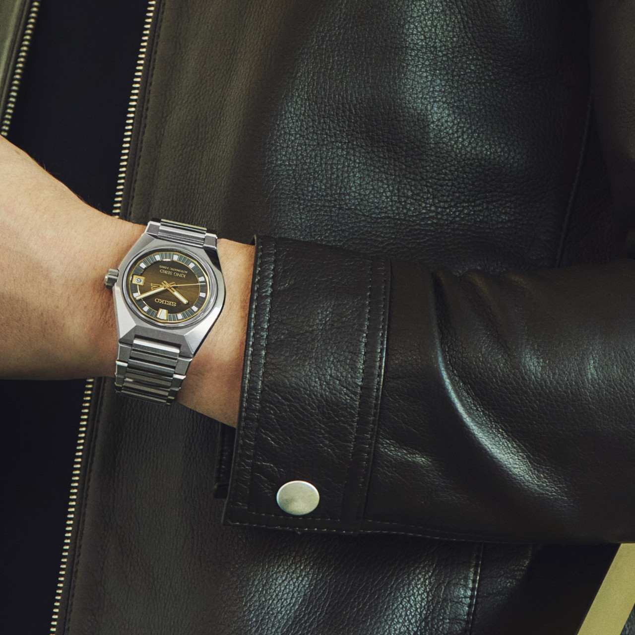 Seiko King Seiko VANAC Tokyo Horizon Gold Watch SLA089J1