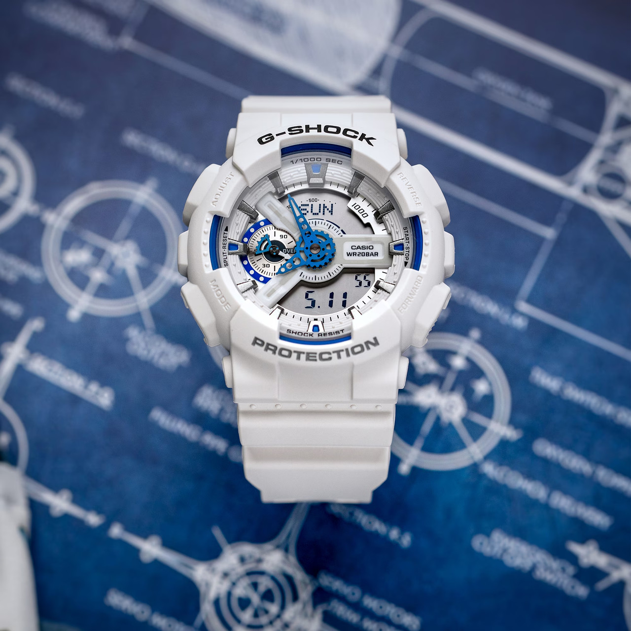 G-Shock Fantastic Four First Steps Watch GA-110HDS-7AER-F4