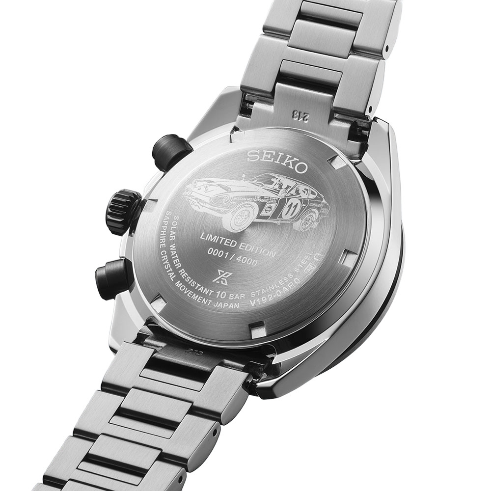 アスカ100%READYMADE × 20TH SOPH Seiko Speedtimer x DATSUN Fairlady Z Solar Watch SSC957P1