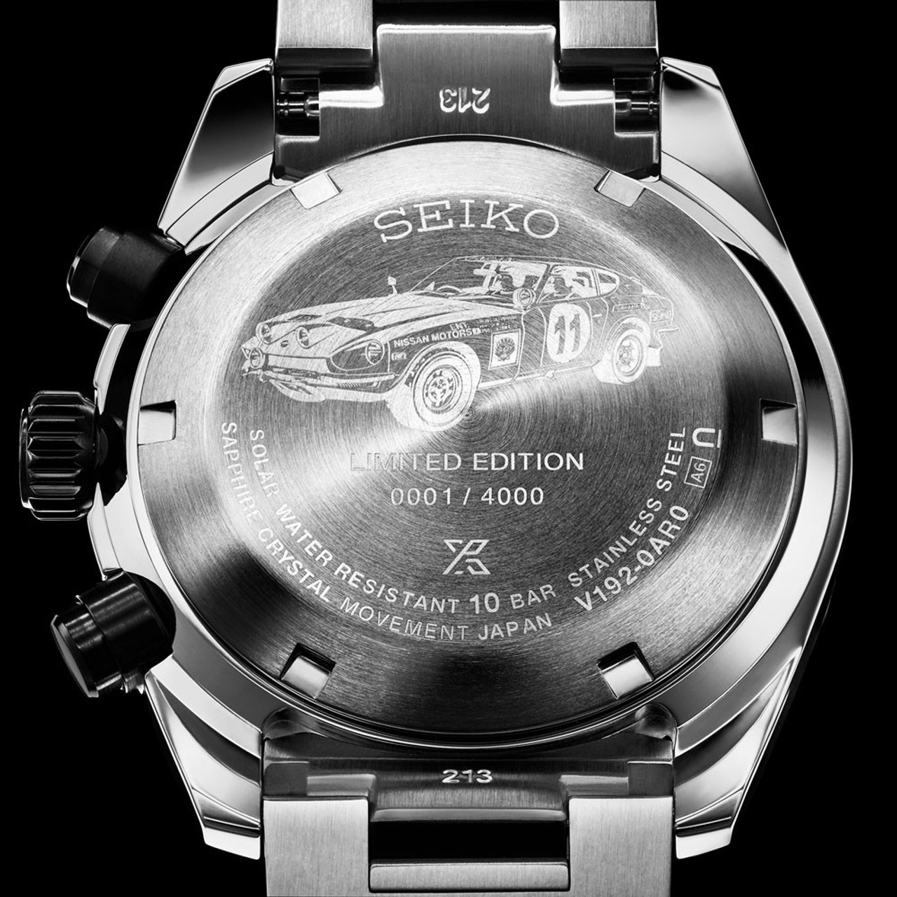 Seiko Speedtimer x DATSUN Fairlady Z Solar Watch SSC957P1