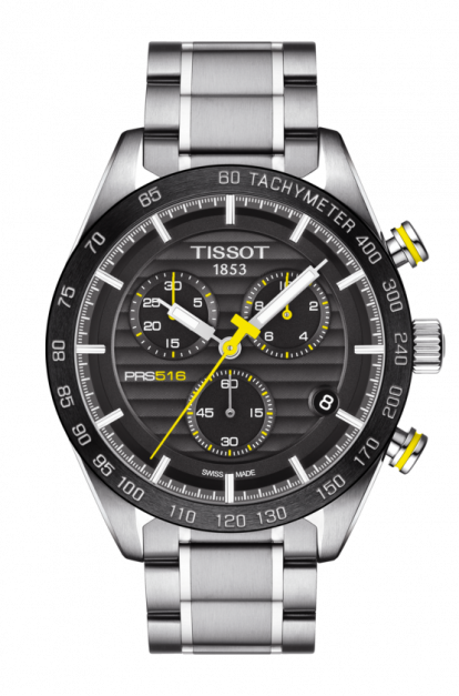 Tissot Men's T-Sport PRS 516 Chronograph Black Dial Watch T100.417.11.051.00