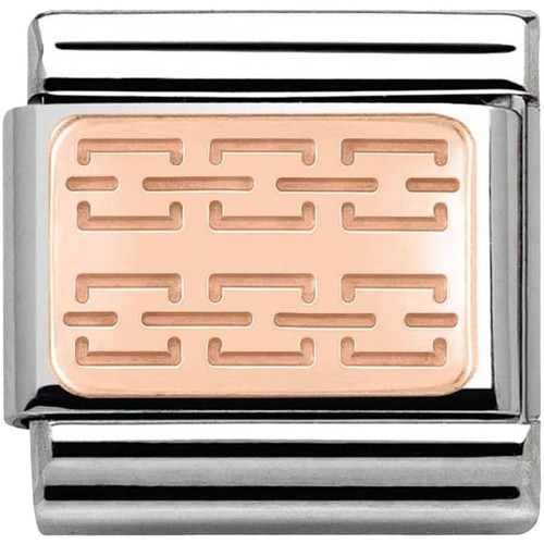 Nomination Ladies Composable Classic 9K Rose Gold Chains Charm 430101/06
