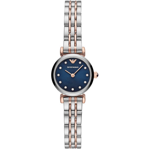 Emporio Armani Crystals Two Tone Bracelet Watch AR11222