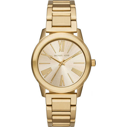 Michael Kors Hartman Gold PVD Bracelet Watch MK3490