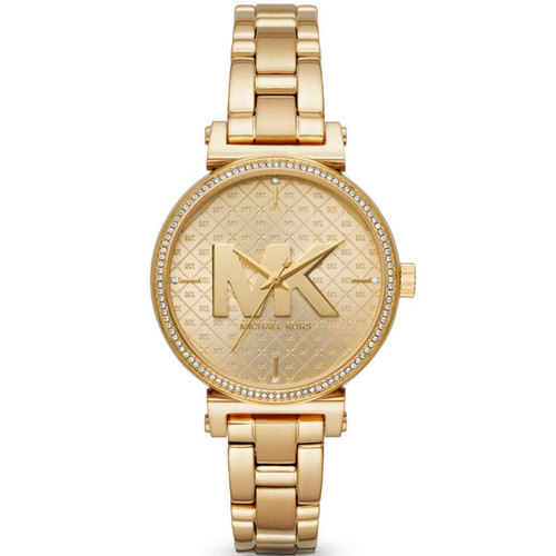 Michael Kors Gold Ion-Plated Bracelet Watch MK4334