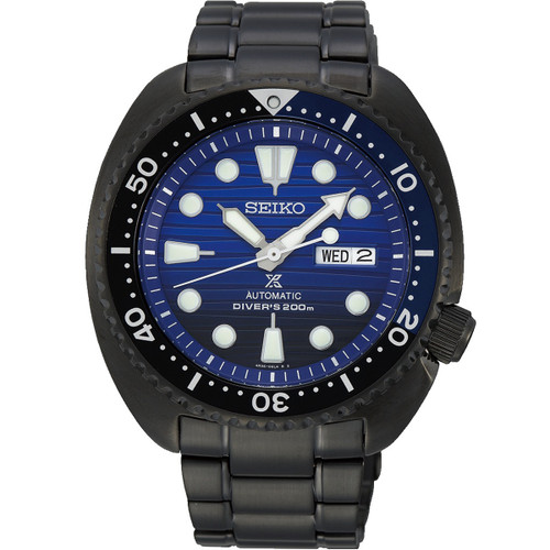 seiko black bracelet watch