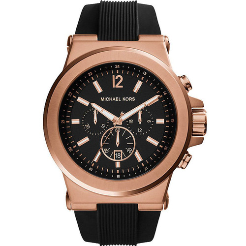 Michael Kors Gold and Black Engraved Watch  Engravers Guild