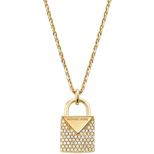 Michael Kors Chain and Padlock Pendant Necklace - ShopStyle Women's Fashion  | Michael kors necklace, Necklace walmart, Fashion jewelry