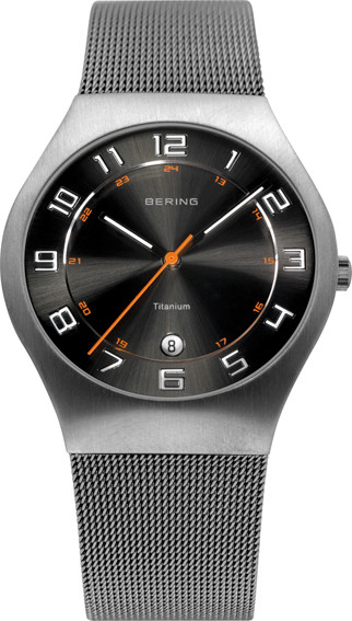 Bering Titianium Mesh Mens Watch 11937-007