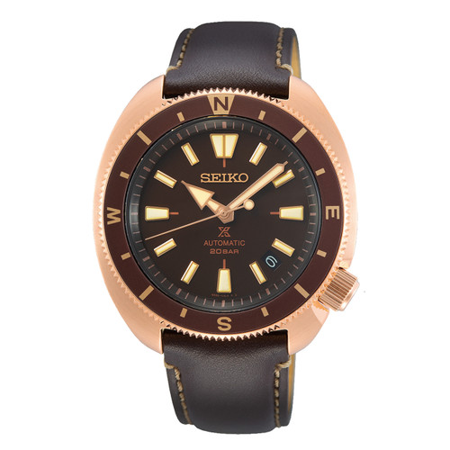 Seiko Prospex Tortoise Land Sapphire Automatic Brown Watch SRPG18K1