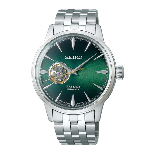 Seiko Presage Cocktail Time Grasshopper Automatic Green Dial Watch SSA441J1