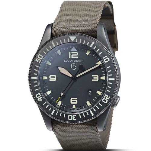 SRPH95J1: Seiko Presage Styles 60 Black Dial NATO Watch