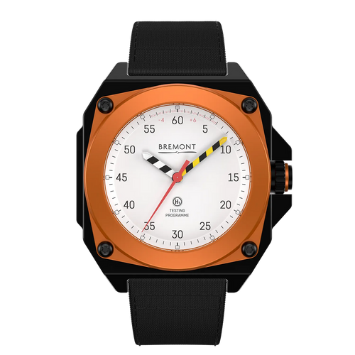 Bremont Limited Edition MB Viper Orange Bezel Titanium Watch