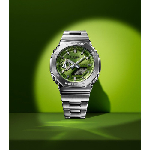 G-Shock Metal Covered 2100 Steel Edition Watch GM-2110D-3AER