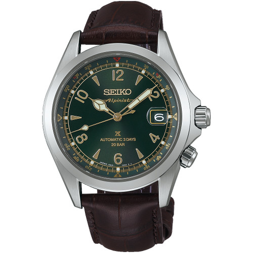 Seiko Prospex Alpinist Classic Pine Watch | 39.5mm | Automatic | Green