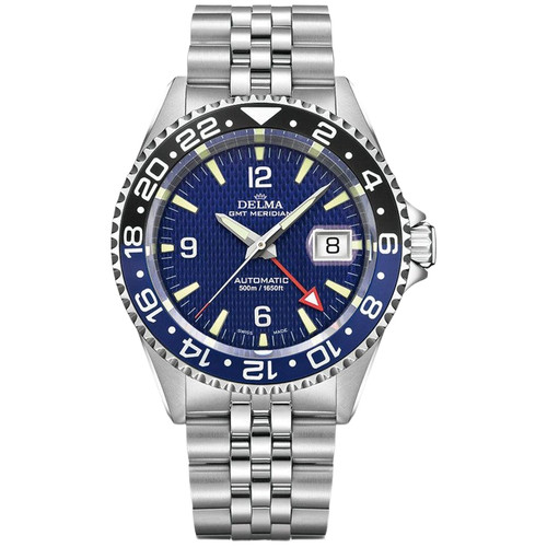 Delma Santiago | 43mm | Automatic Winding | Blue