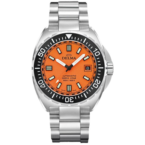 Delma Shell Star | Limited Edition | 41mm | Automatic Winding | Orange