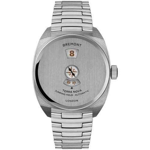 Bremont Terra Nova Jumping Hour Watch | Closed Case | 38mm | Automatic | Black