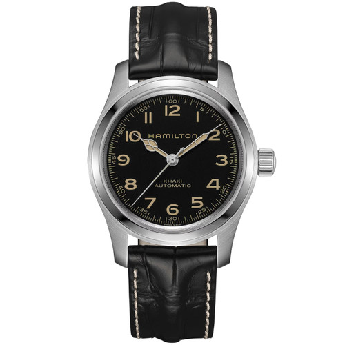 Hamilton Khaki Field Murph Watch | Interstellar Movie | 42mm | Swiss Automatic | Black