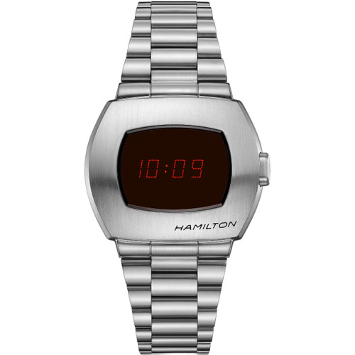 Hamilton American Classic Watch | PSR Digital | 41mm | Swiss Quartz | Black