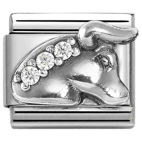 Nomination Composable Classic HOROSCOPE Charm | Stainless-steel | Silver | Taurus